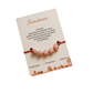 Sunstone 5 Beads Rakhi – Natural Crystal Rakhi for Confidence, Positivity, Success & Personal Empowerment
