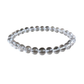 Clear Quartz (Sphatik) Bracelet 8mm – Natural Healing Crystal Beads for Clarity, Focus & Manifestation | Unisex Energy Stone