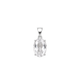 Natural Clear Quartz Gemstone Pendant – Oval-Cut Crystal Jewellery