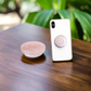 Rose Quartz Mobile Pop Socket