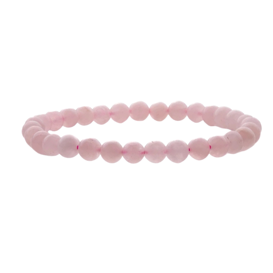 Natural Rose Quartz 8mm Beaded Bracelet for Love, Relationship and Harmony for Men & Women