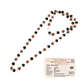 Karungali Ebony Wood & Rudraksha Mala 8mm Bead Jaap mala for Protection against Evil Eye, Black Magic, Financial Growth, Prosperity for Men & Women