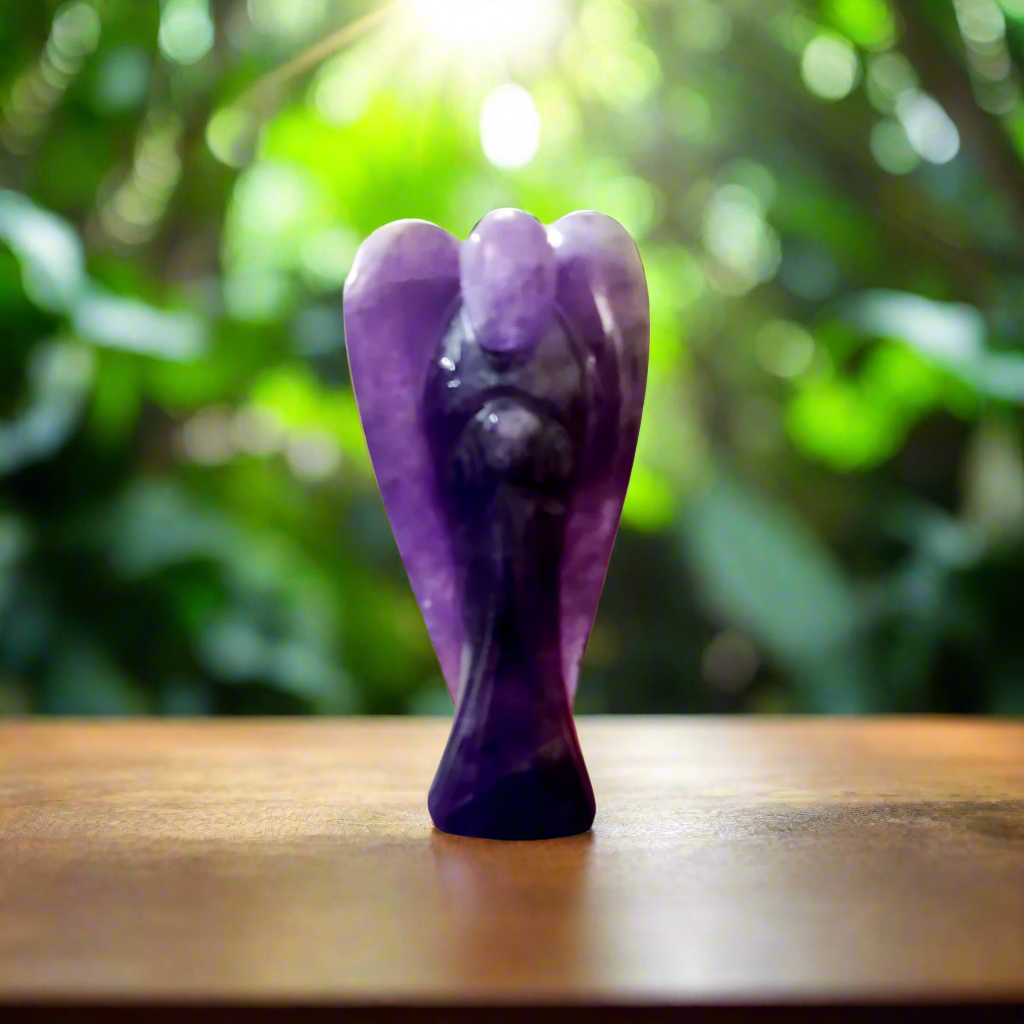 Amethyst Angel 2"