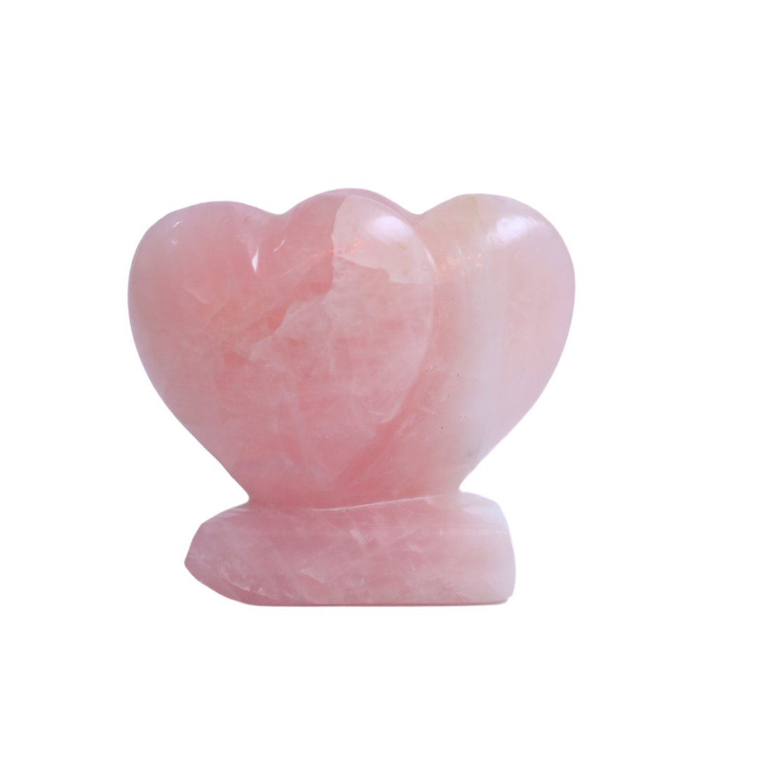 Rose Quartz Love Decor Soulmate Heart