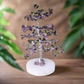 Amethyst Tree of Life  Symbol of balance, peace, and spiritual growth. Handcrafted with natural amethyst chips and a crystal base(8Inch).