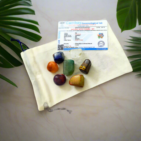 Seven Chakra Balancing Tumble Kit