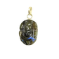 Labradorite Crystal Ganesha Pendant – Hand-Carved Natural Gemstone |
