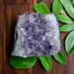 Soulwise Healing Amethyst cluster, Amethyst Geode, self-standing, Healing, protective crystal cluster decor, 920g  (Small)