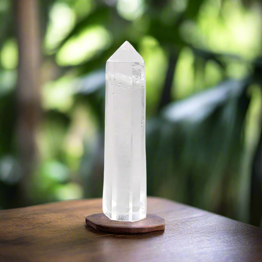 Clear Quartz Tower 3"