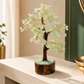 Green Aventurine Crystal Tree - Good Luck Showpiece - Home Decor Items 8-10 Inch