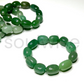 Soulwise Green Aventurine tumble bracelet for good relationships, happiness, health, and wealth, healing Crystal for Peace, Chakra Healing, and balancing.