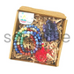 Diwali Worship Combo Pack |Amethyst Ganesha 2" with 7 Chakra jaap mala, necklace,Crystal Gift Combo.