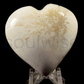 Scolecite Heart Stone Polished Natural Crystal for Calm Meditation Mindfulness Spiritual Home Décor Gift