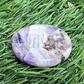 Soulwise Amethyst Thumb Stone – Polished Worry Stone for Anxiety Relief, Meditation, Reiki & Pocket Crystal Healing