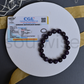 Amethyst 8 mm bracelet for prosperity, health & wealth.