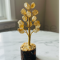 Wealth Citrine Tumbled Stone Tree – 7 Inch Crystal Money Tree for Abundance, Success & Positivity .