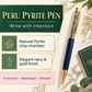 Pyrite Ball Pen – Crystal Ballpoint Pen for Office, Journaling & Thoughtful Gifting
