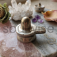 Natural Pyrite Shivling – Pyrite Shivling for Meditation, Spiritual Healing & Home Temple