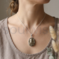 Pyrite Ganesha Pendant Necklace – Hand-Carved Natural Pyrite Lord Ganesha Crystal Pendant for Prosperity, Protection & Positive Energy