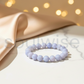 Blue Lace Agate 10mm Bracelet for Women & Men – Natural Calmness Crystal for Stress Relief, Communication & Throat Chakra Healing
