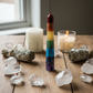 Seven Chakra Healing Crystal Pencil Tower – Natural Gemstone Energy Generator Wand for Reiki, Meditation, Chakra Balancing & Positive Energy.