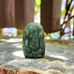 Emerald gemstone Ganesha idol 92 ct. 4cm.