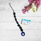 Evil Eye Black Tourmaline Car/Door Hanger, Certified Crystal Decor
