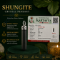 Shungite Pencil Pendant – Natural Healing Crystal Necklace for Grounding, Protection & Energy Balance