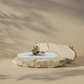 Soulwise Selenite Crystal Recharging Plate – 6" White Charging Slab for Cleansing Crystals, Jewelry & Energy Tools.