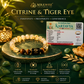 Pisces (Meen Rashi) Zodiac Bracelet – Citrine & Tiger Eye Crystal Bracelet for Confidence, Prosperity & Positive Energy