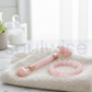 Soulwise Crystal Facial Massage Tools – Rose Quartz Bracelet & Rose Quartz Face Roller for Her | Ideal Gift for Birthday, Anniversary, Valentine's Day | Relaxation & Skincare Combo for Sister