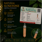 Natural Sunstone Pencil Pendant – Healing Crystal Necklace for Positivity, Confidence, Success & Personal Empowerment