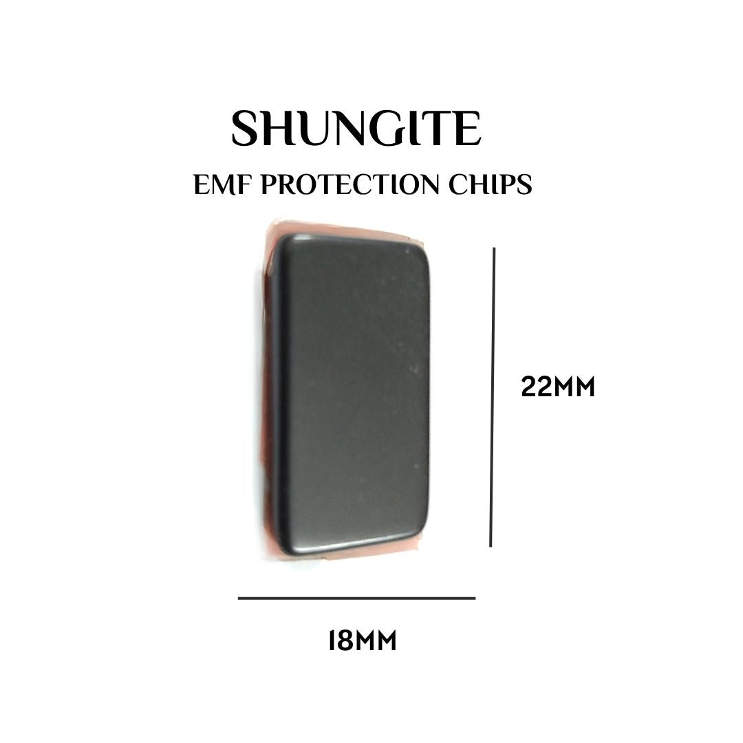 Shungite Chips for EMF Protection - Mobile Sticker