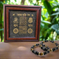 Raksha Bandhan Gift for Brother – Vyapar Vriddhi Yantra (Pyrite) & Energy Shield Bracelet (Tiger's Eye, Lava, Tourmaline) for protection and success