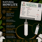 Natural Howlite Pencil Pendant – Healing Crystal Necklace for Peace, Emotional Balance, Patience & Positive Energy