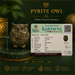 Natural Pyrite Owl – Crystal Owl for Wisdom, Wealth, Protection & Positive Energy