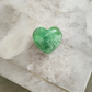 Green Fluorite Heart Shape Crystal