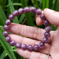 Lepidolite Bracelet 8mm – Natural Healing Crystal Beads for Stress Relief, Emotional Balance & Inner Peace | Unisex
