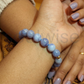 Natural Tanzanite Gemstone 10mm Bracelet – Premium Crystal Beaded Bracelet forwisdom, transformation, and positive energy.