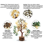 Money Magnet Tree – 8 Inch Crystal Wealth Tree