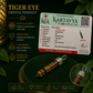 Tiger Eye Pencil Pendant – Natural Healing Crystal Necklace for Courage, Confidence, Focus & Positive Energy
