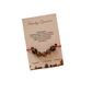 Smoky Quartz 5 Beads Rakhi – Natural Crystal Rakhi for Grounding, Protection, Emotional Balance & Positive Energy