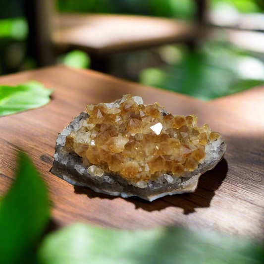 Citrine Cluster 118g