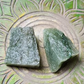Raw Green Aventurine Crystal Set of 2 – Natural Healing Stones for Luck, Prosperity & Heart Chakra Energy
