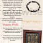 Raksha Bandhan Gift for Brother – Vyapar Vriddhi Yantra (Pyrite) & Energy Shield Bracelet (Tiger's Eye, Lava, Tourmaline) for protection and success