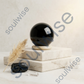 Black Tourmaline Healing Crystal Sphere – Natural Protection Crystal Ball for Energy Cleansing, Grounding & Chakra Balancing | Polished Gemstone Sphere for Meditation, Reiki & Home Décor