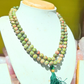 Soulwise Natural Unakite Jaap Mala 108+1 Beads (8mm) | Healing Prayer Beads for Meditation, Mantra Chanting, Emotional Balance & Chakra Healing.