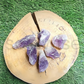 Amethyst Natural Crystal Healing/Rough Raw Stone, Reiki Stones Healing, Aura cleaning, enhance Positive energy (500 g).