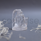 Clear Quartz Shiva Statue – 3 Inch Natural Sphatik Shiv Murti for Pooja, Meditation, Vastu & Spiritual Decor.