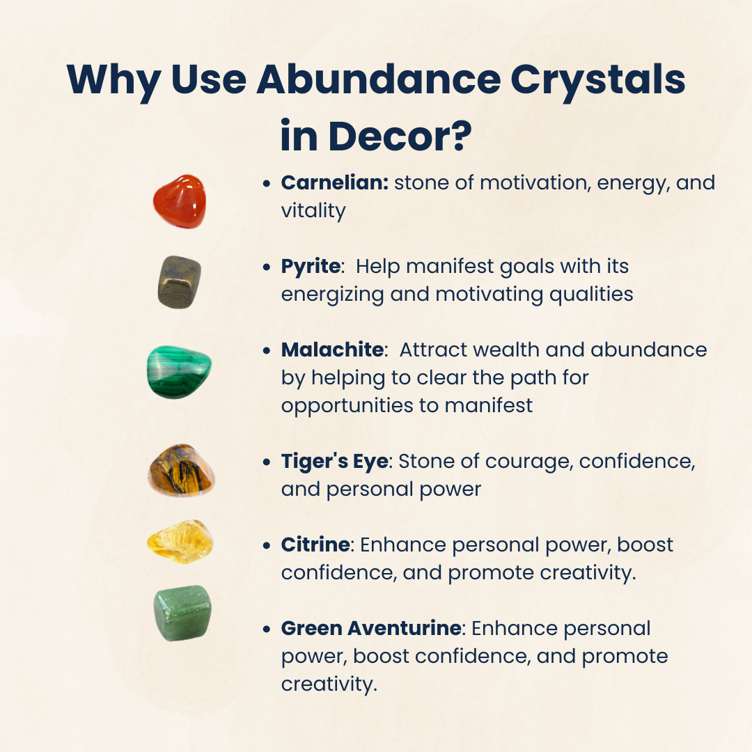 Crystal Set for Wealth and Abundance